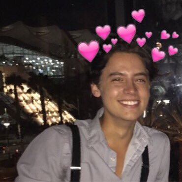 colewithearts's profile picture. pics of cole sprouse w/ hearts ❤️❤️ DM any requests//RT if u wanna see more