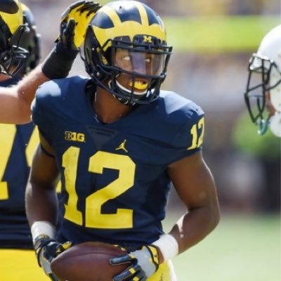 Sophomore RB at the University of Michigan. I'm going to be a stud just wait. parody of @kidnplay_abc123 followed by the real Chris Evans