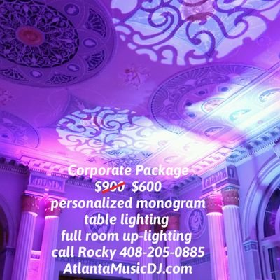 AtlantaMusicDJ's profile picture. https://t.co/tfqog7y3dn DJ MC Lighting Sound photo booth rental. Best prices in Atlanta #atlantamusicdj #atlantaweddingdj #uplightin #wedding #brides #atlantabrides