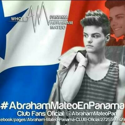 Club de Fans Oficial de Abraham Mateo en Panamá.
Certificado Por Sony Music Spain