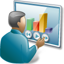 PresenterNet is the web's only truly interactive online presentation system. Easy and inexpensive, PresenterNet outperforms other web conferencing systems.