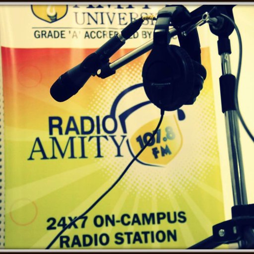 Radio Amity 107.8FM 24×7 On Campus Radio Station For the students By the Students http://t.co/8rM4cVEPve