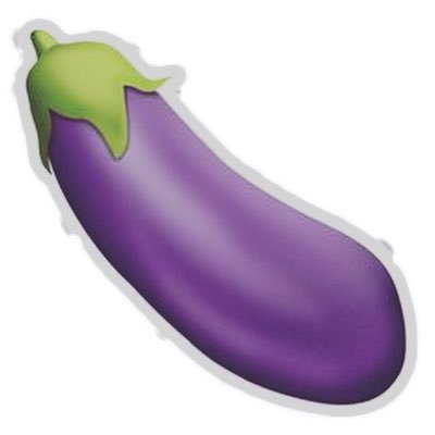 I'm the real eggplant emoji