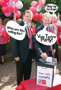 VoteTechnoParty's profile picture. Techno Dj, promoter, journalist, partial to fat booming speakers