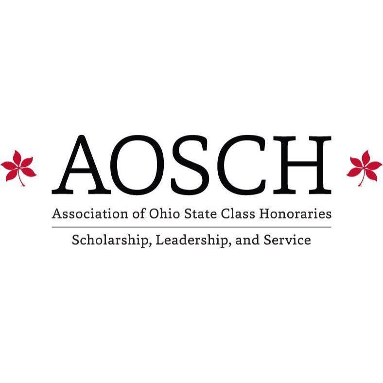 The Association of Ohio State Class Honoraries. As leaders of AOSCH, we promote the ideals of the class honorary system: scholarship, leadership, and service.