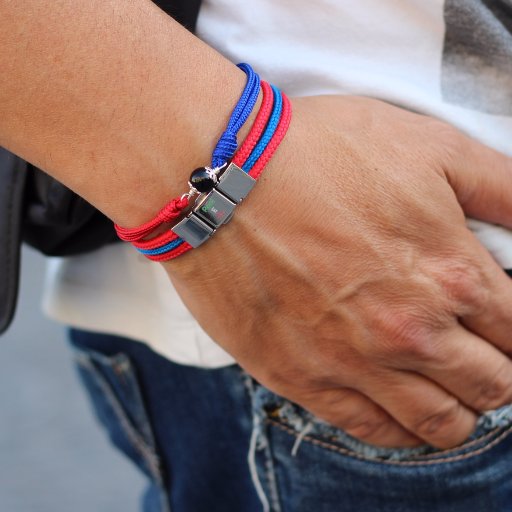 #Bracciali made in italy, precisamente a #Cagliari, in sagola trecciata, acciaio ed argento. Press Office @carmycotugno Email: arteorafa.e@libero.it #poniego
