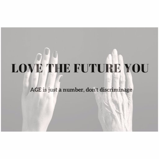 LovetheFutureU's profile picture. Let's FIGHT against AGEISM! Check out more at: https://t.co/e2Mq0GlQVi