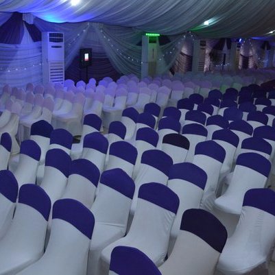 MARQUEE
PAGODA
FESTIVAL TENT
BANQUET CHAIRS AND TABLES
CHIAVARI CHAIRS GOLD & SILVER
We cater for all kinds of Events. within and outside Nigeria
📞08033302305