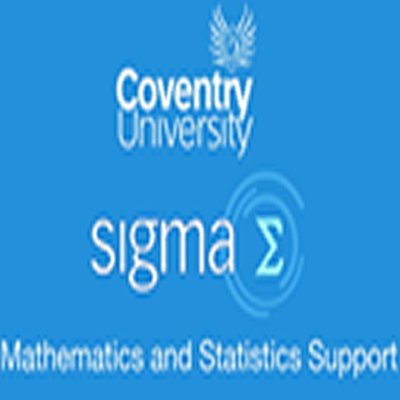 Twitter feed for the Mathematics Support Centre at Coventry University, providing Maths and Stats support to ALL students and staff at Coventry University