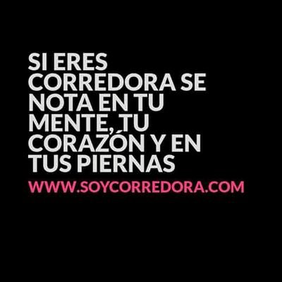 He llegado a comprender que lo importante es dar gracias a Dios por cada instante que se vive!!!.. Corredora por azar...