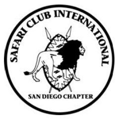 San Diego Chapter of Safari Club International; the leader in protecting the freedom to hunt and in promoting wildlife conservation worldwide. #firstforhunters