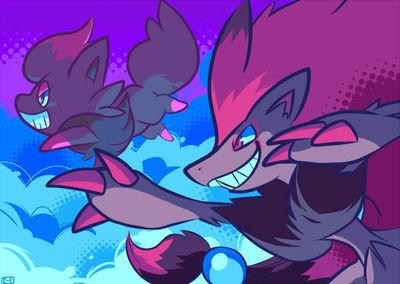 Female Zoroark | do I have to be nice..? Ugh.. Fine, come be my friend. | married to @Excitable_Aura. Kids: @Kind_Zoro, @ChildishAura