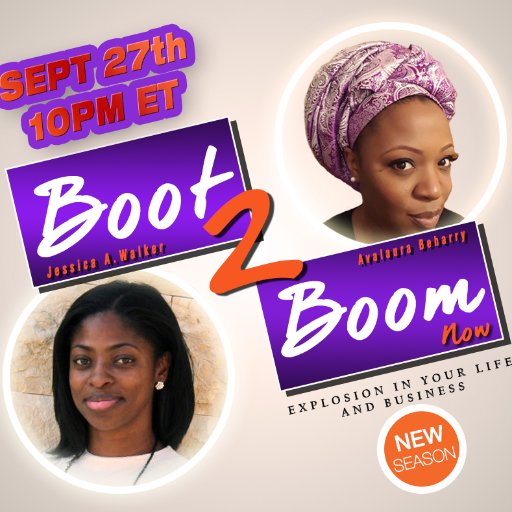 Supporting Black Entrepreneurs from bootstrap to booming 
#1 live streaming show every Tue 9pm ET / 6pm PT Helping you Explode in your Life, Relationships & Biz