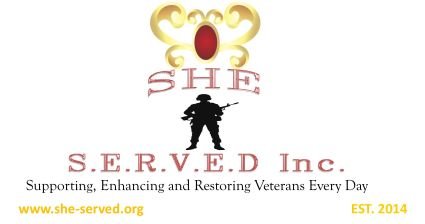 She S.E.R.V.E.D (Supporting, Enhancing and Restoring Veterans Every Day) is a non-profit organization developed to Support, Enhance and Restore Veterans.