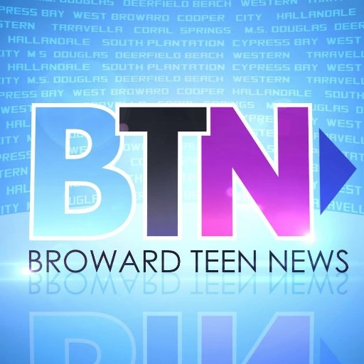 Broward Teen News is a student produced news show by teens for teens. BTN is produced by a different Broward high school every month & airs on BECON-TV (WBEC).