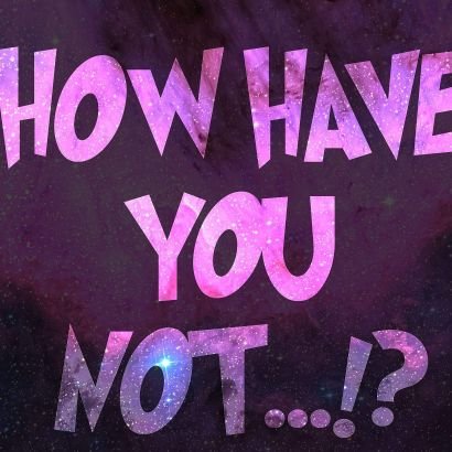 HHYNPodcast's profile picture. A pop culture/comedy podcast examining nerd culture and asking the question How Have You Not! Created by @FrankAnguiano and #DanielHogan