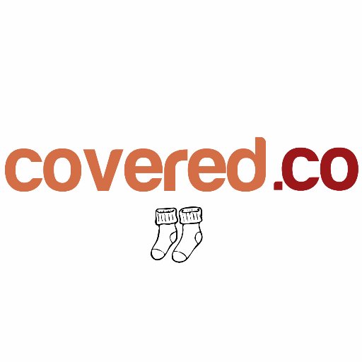 Cover the Cold. Buy a pair of socks, and give a pair to someone in need. #covered