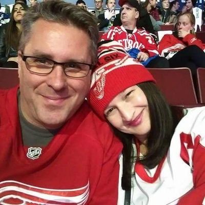Born & raised in Hockeytown and forever a Detroit Red Wings fan. 

One of my happy places with my Husband is at a Red Wings game.

Also love Shenanigans.