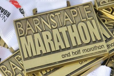 The Jewson Barnstaple Marathon and Half Marathon 2017. 24th September. Starts 9am- marathon and10am Half Marathon Rock Park, Barnstaple.