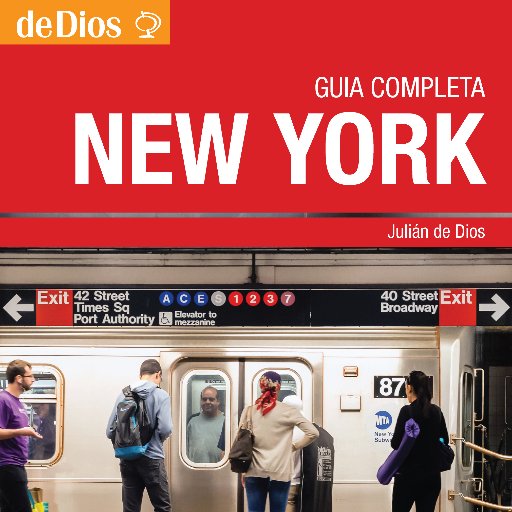 Guía Completa de New York de @dedioseditores escrita por @dediosjulian.
En venta en las principales librerías de Argentina y en: