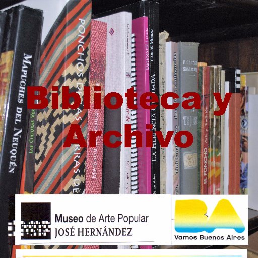 Biblioteca especializada en antropología, artesanías, arte popular, literatura gauchesca y nativista, patrionio cultural