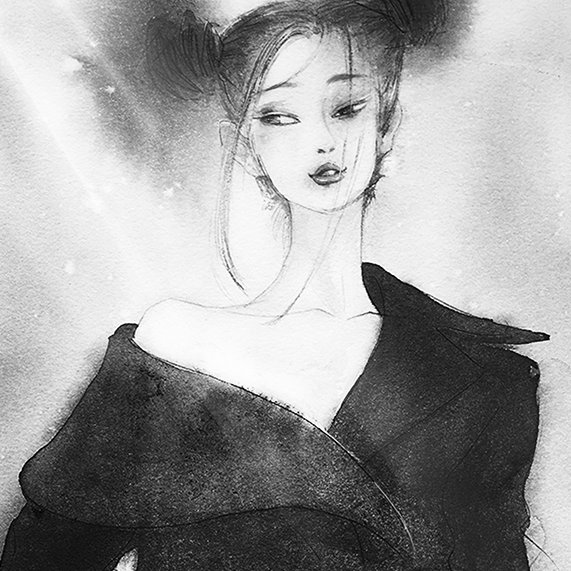 fashion illustrator oumin1987@qq.com