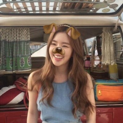 girl groups with puppy filter ! original pics are credited to the owners.