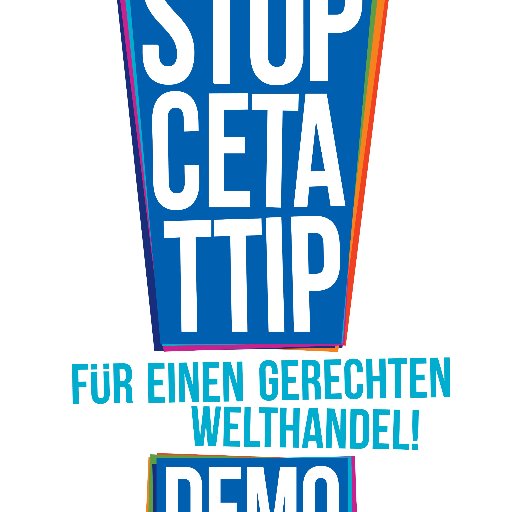 CETA und TTIP stoppen – Für einen gerechten Welthandel! Unter diesem Motto demonstrieren wir auch in Frankfurt am Main gegen die geplanten Freihandelsverträge.