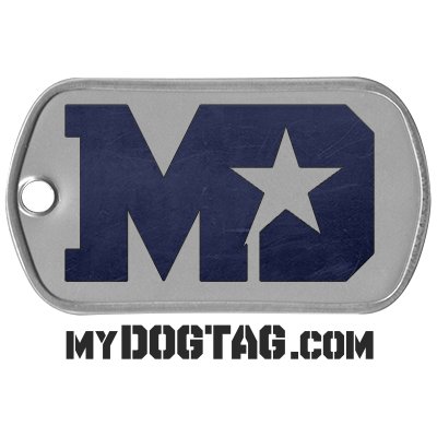 Design and order your own custom Dog Tags with the online Dogtag Generator!