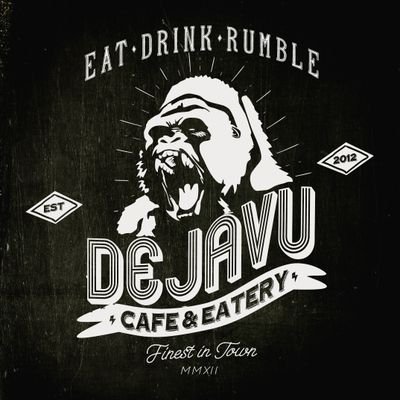 Eat . Drink . Rumble 
Jl. Ngagel Jaya Selatan 33 
Follow Ig : @cafedejavu2012