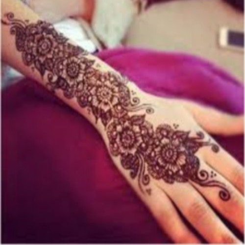 Mehndi Designs On Twitter Simple Easy Circle Mehndi Designs