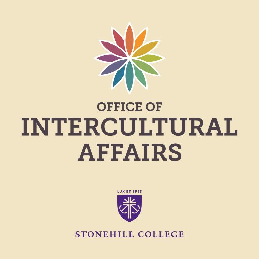 Twitter account for the Office of Intercultural Affairs @Stonehill_info.