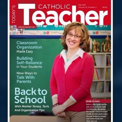 Catholic School Teacher, 2014 NCEA Distinguished Teacher - Co-organizer of #CatholicEdChat - Tweets are my own