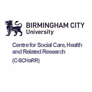 CSCHaRR_BCU's profile picture. Centre for Social Care, Health and Related Research (C-SCHaRR). Birmingham City University.  Director Prof Joanne Brooke