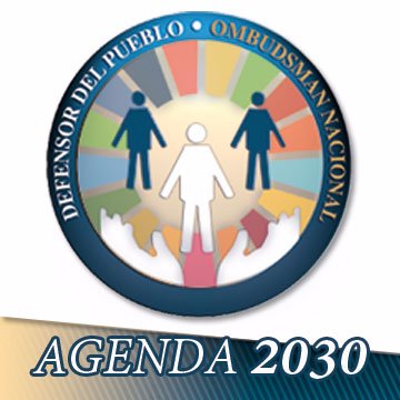 Twitter oficial del Ombudsman Nacional Argentino relacionada a su programa de Objetivos de Desarrollo Sostenible Agenda 2030