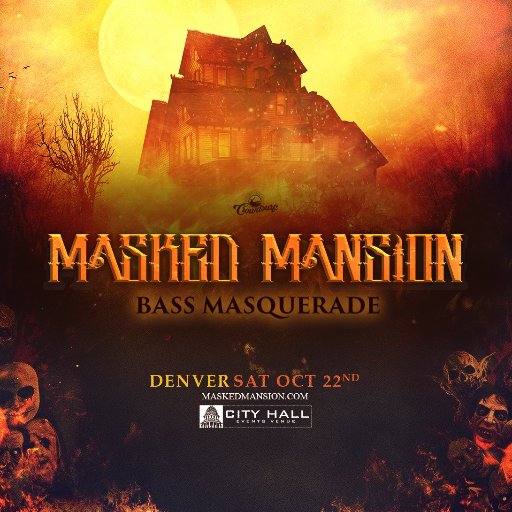 Annual Halloween Bass Masquerade presented by @CrowdsurfUS | Denver, CO