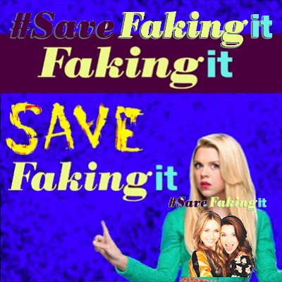 We just want faking it back #savefakingit