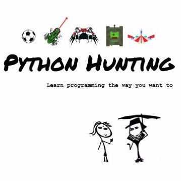 Python programming the fun & creative way. Creators of the book Python Hunting. Tweets about coding news & events. #coding #programming #python