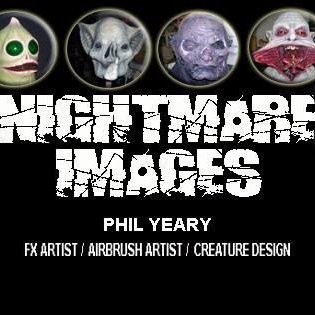 NightmareImage's profile picture. Make Up FX Artist - Custom Work-  Horror/Sci Fi Props - Custom Masks - Mold Maker- Airbrush Artist - #NightmareImage #specalfxartist #horrorprops #airbrush