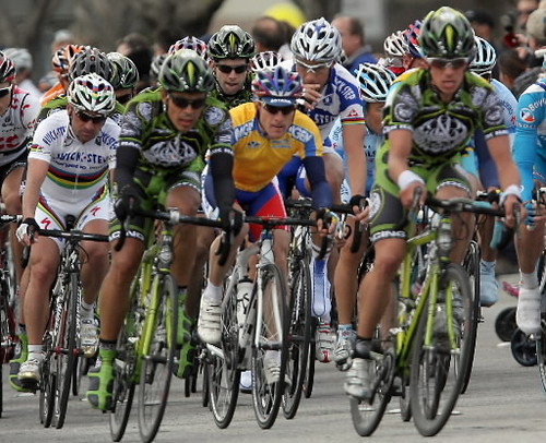 This account was created by @eWords and follows the hashtags #amgen and #bikesr