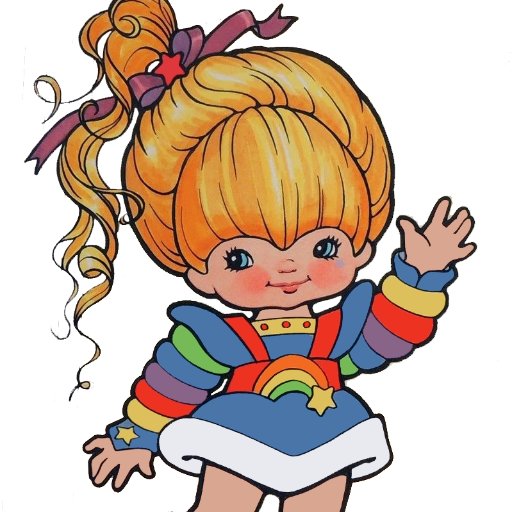 Unofficial fan site for the cartoon, Rainbow Brite.