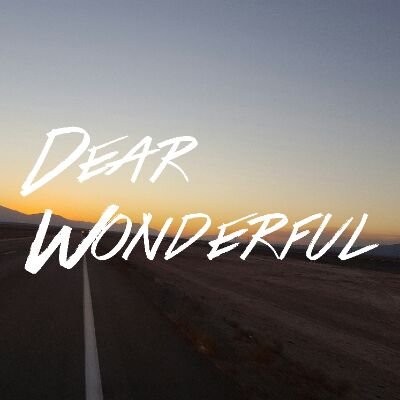 dearwonderful_'s profile picture. Dear Wonderful is a project that aims to help those with depression, suicidal tendencies, anxiety, & other illnesses, or those who may just need a picker upper.