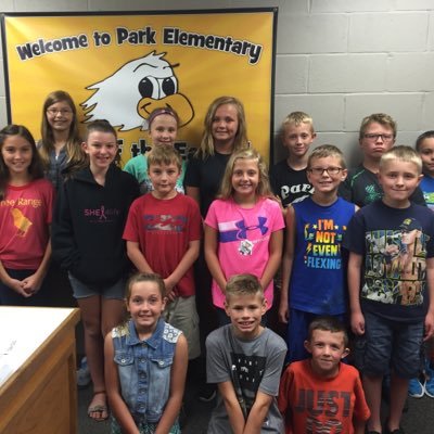 Park Elementary Student Council. Working to better the school and community.