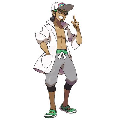 Profesor Kukui — Come to my lab for a Starter!