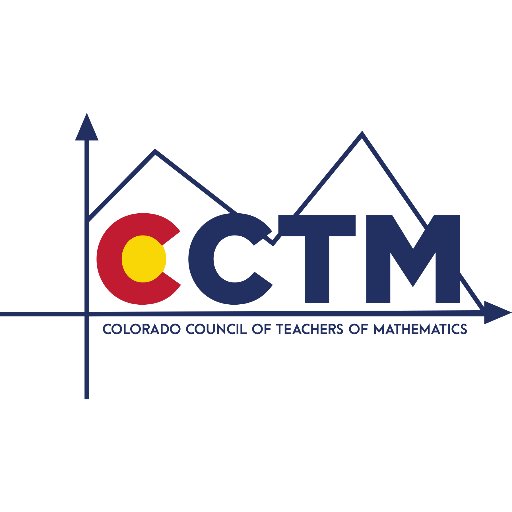 The Colorado Council of Teachers of Mathematics is Colorado's largest professional organization of teachers of mathematics and an @NCTM affiliate.