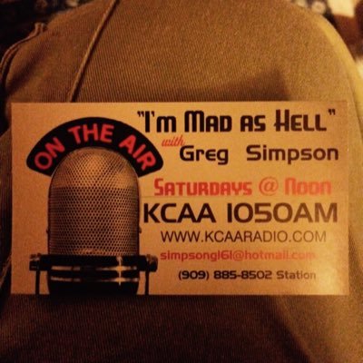 I'm a well married 46 years dad, pops,grandpa,great grandpa also co-host a radio/tv show on Kcaa1050am called: I'm mad as hell see on ustream,Christian