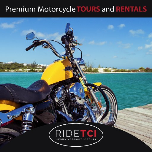 Luxury motorcycle rentals and tours in Turks and Caicos Islands. Our V-Twin cruisers include Iconic Harley-Davidson models. (649) 241-7433 (RIDE)
