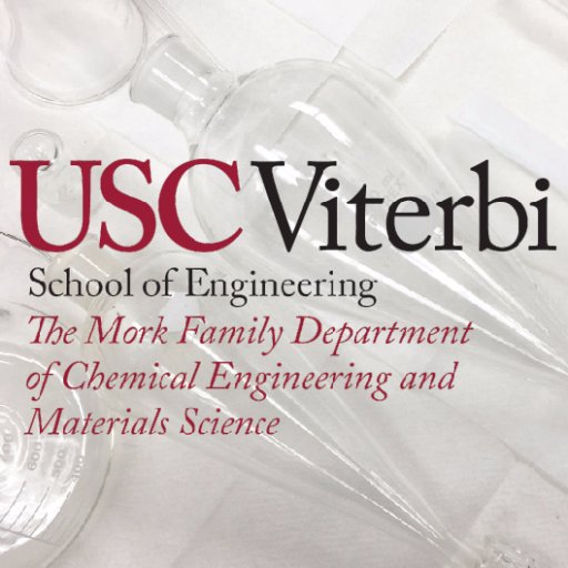 Official Twitter for Mork Dept of Chemical Engineering and Materials Science at University of Southern California. Dept includes Chem Eng, Mat Sci, & Petroleum.