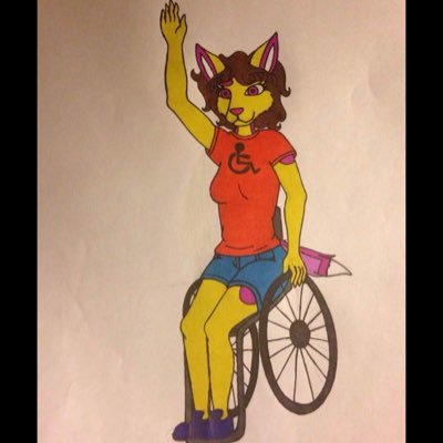 Just a simple girl who lives with a disability called spina bifida and is in the furry fandom