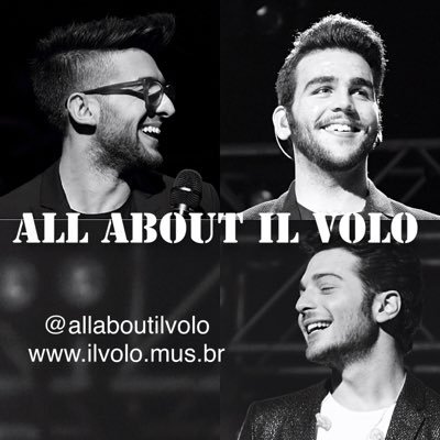 All About Il Volo. (site) ENGLISH / ITALIANO / PORTUGUÊS Instagram: @allaboutilvolo Facebook: /allaboutilvolo #ilvolo